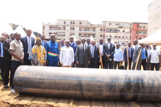 Le Ministre Bouaké FOFANA dévoile les grands projets hydrauliques à réaliser à Yopougon