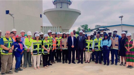 Projet Fluence: Le 2ème château d’eau d’Abatta achevé pour renforcer la production d’eau potable