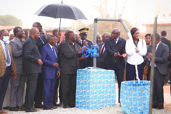 Accès à l’eau potable : le Vice-Président de la République de Côte d’Ivoire inaugure le système d’alimentation en eau potable de Dabakala